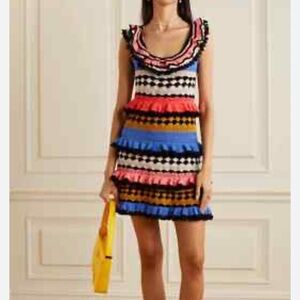 Zimmermann Tiggy Crochet Mini Dress NWOT